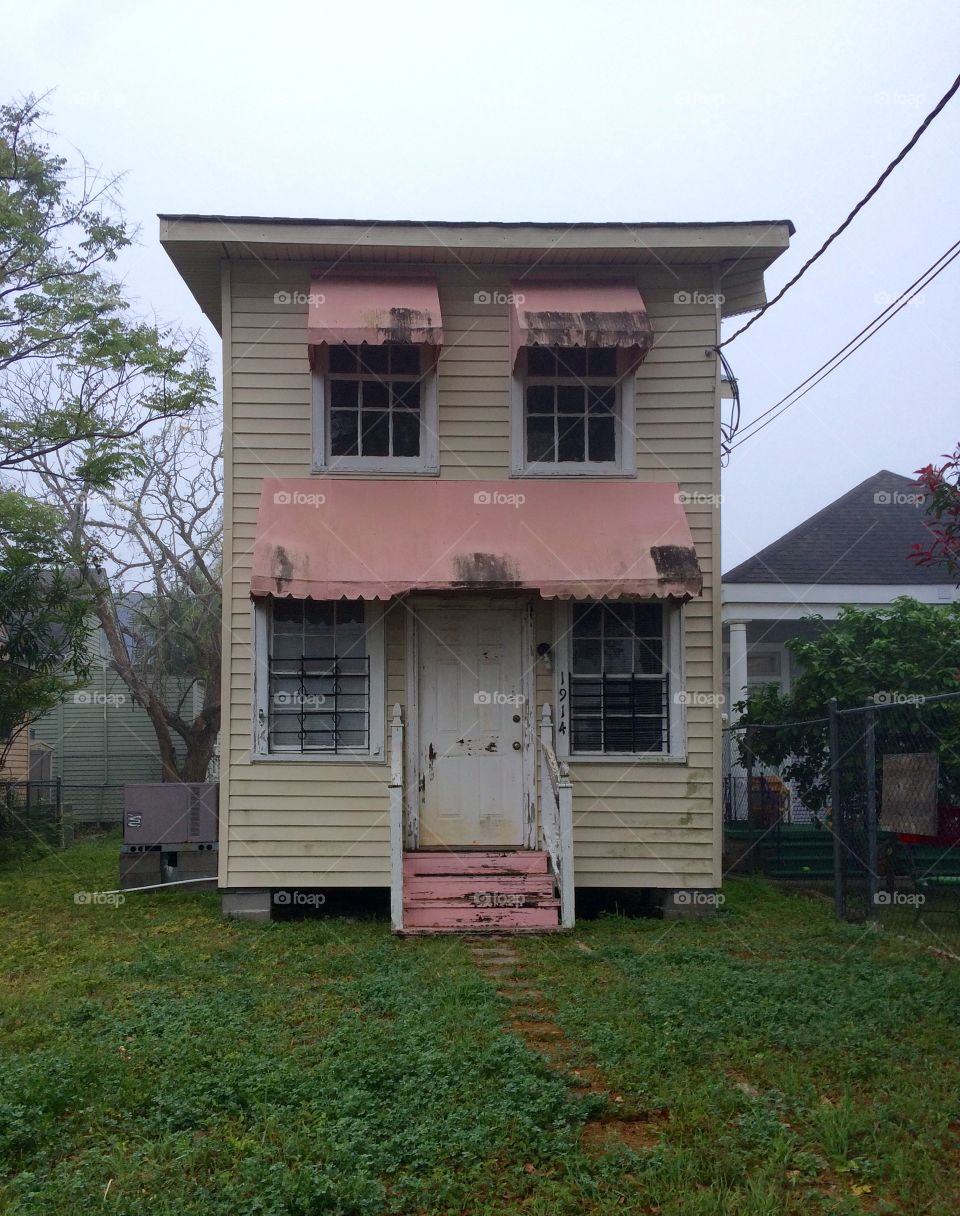 Abandoned doll like house