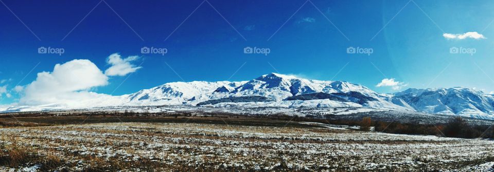 Winter is Here Panorama