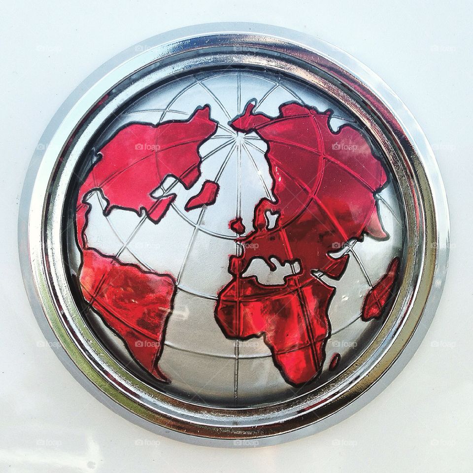 Triumph globe emblem