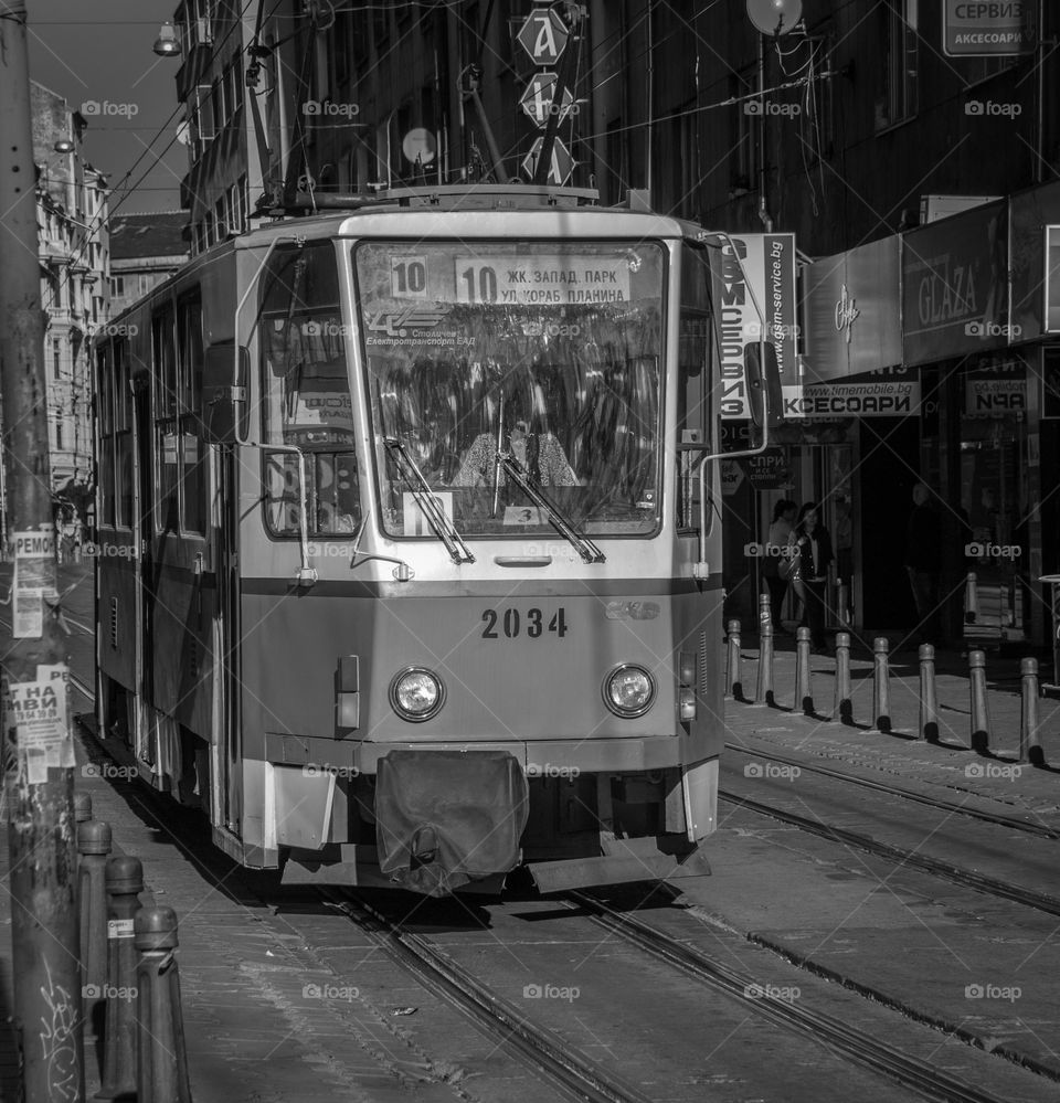 Tram driver 