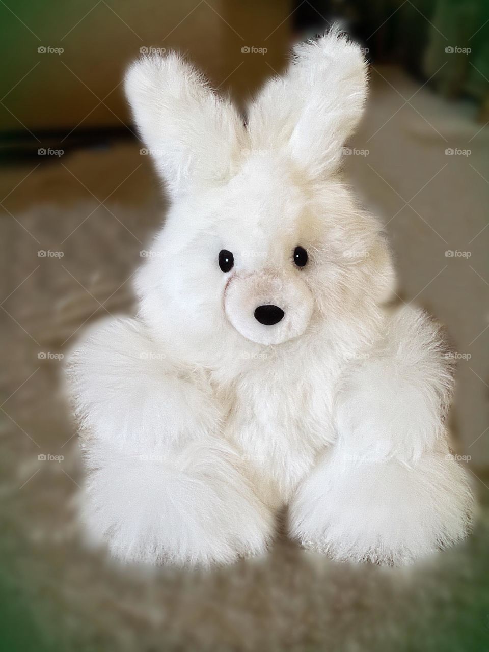 Fluffy Easter Bunny.