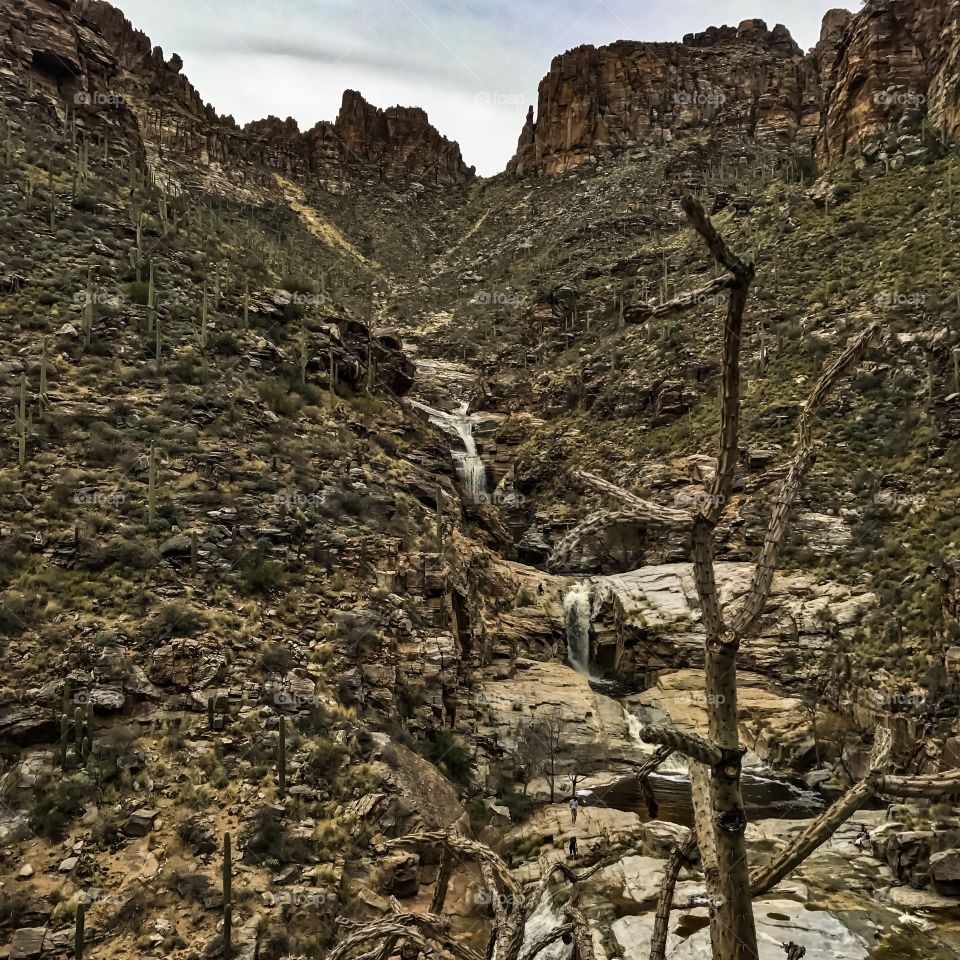 Nature Landscape - Waterfalls in Arizona 