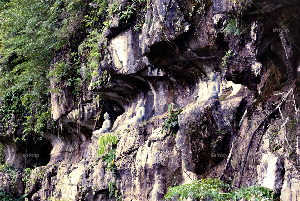 Three Buddhas looking over the town, bringing peace, harmony and prosperity
