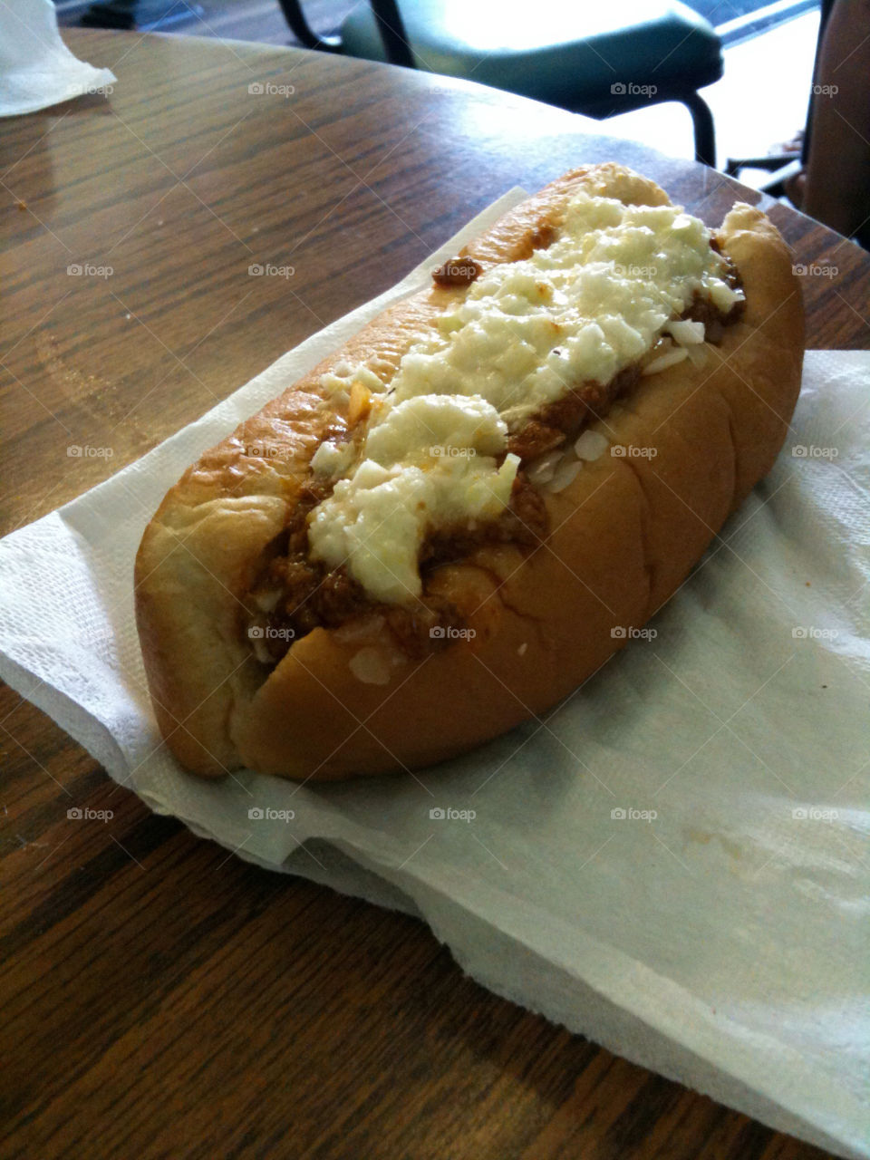 food dog chili bun by dixieyankee