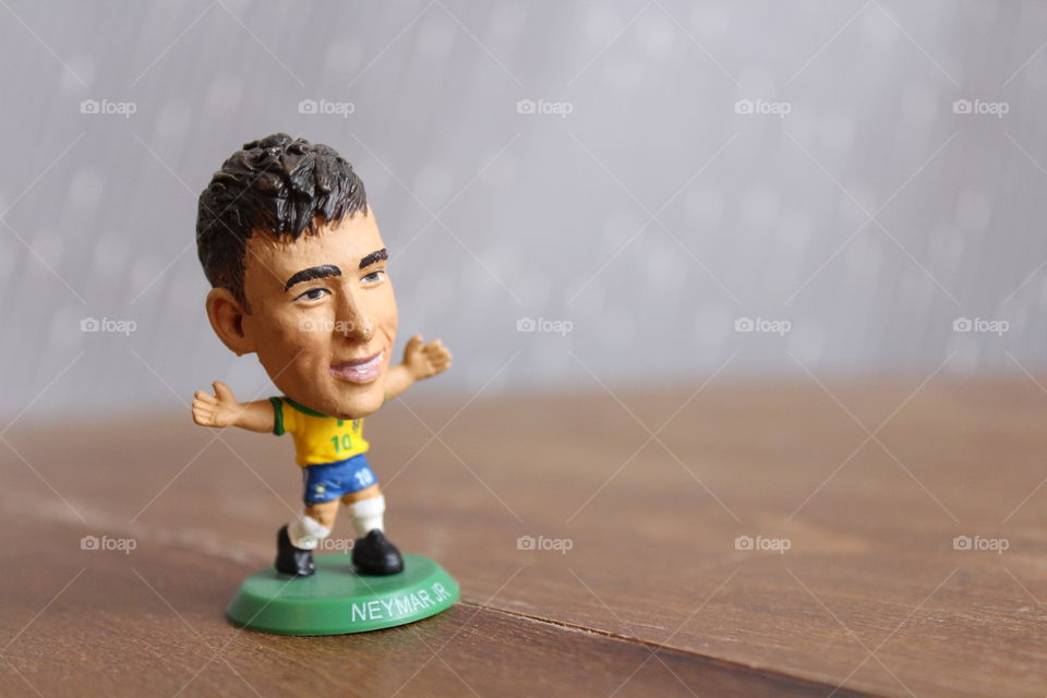 soccer player toy figurine