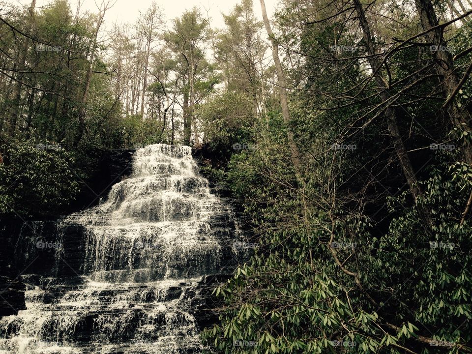 Waterfall in North Georgia