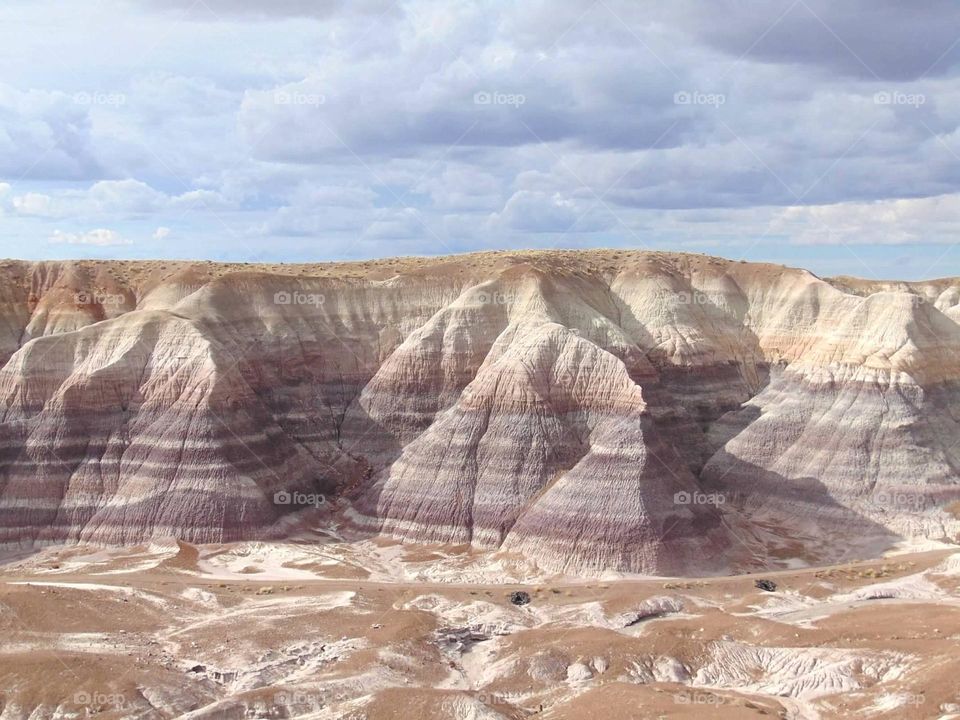 Desert painted cliffs. 