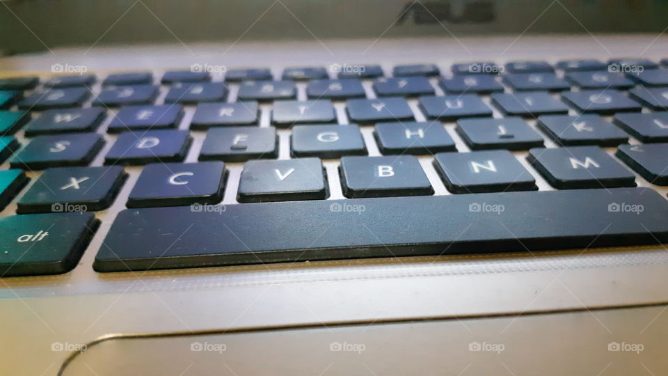Laptop Asus keyboard buttons space