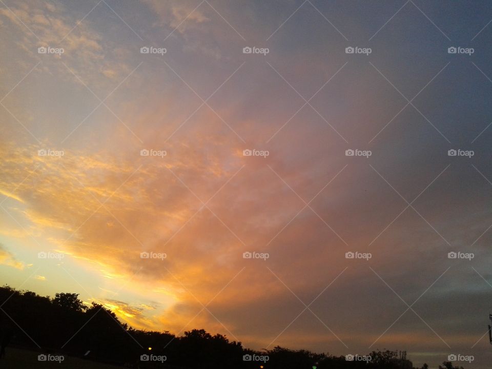 image. sunset
