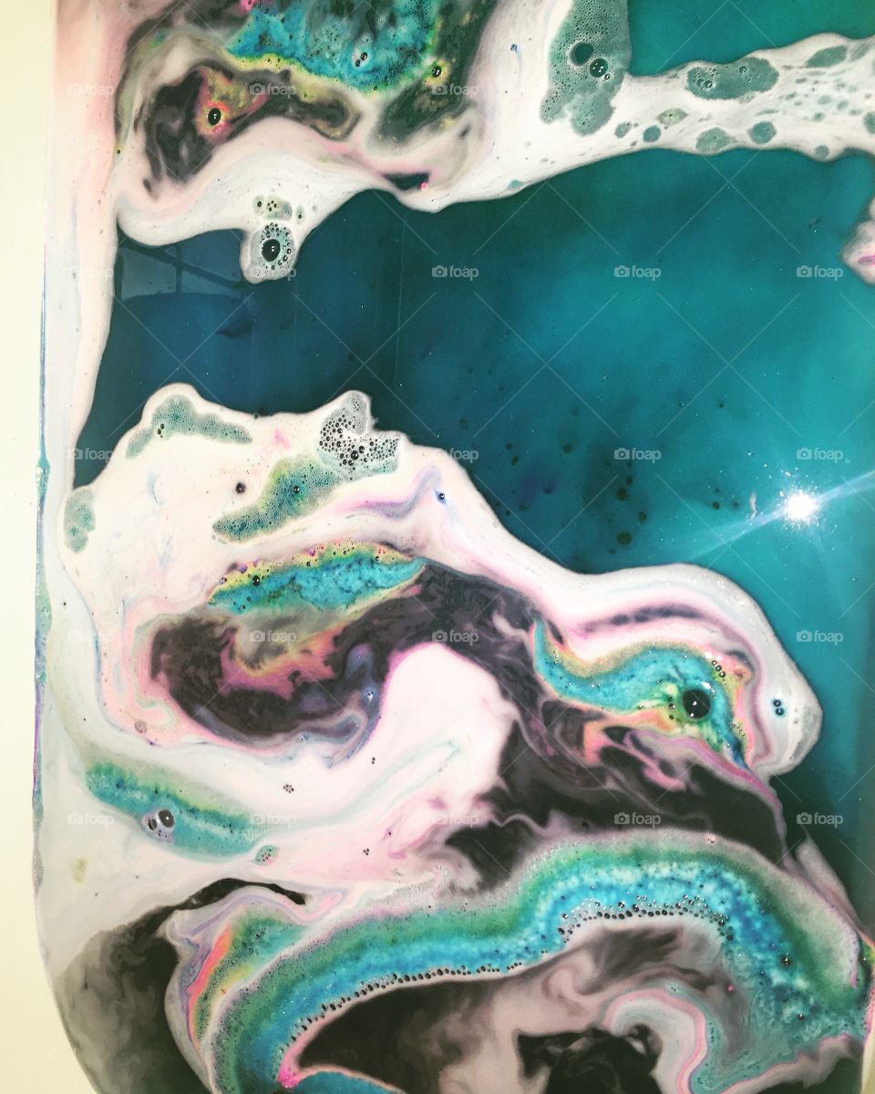 Bath bombs are psychedelic!