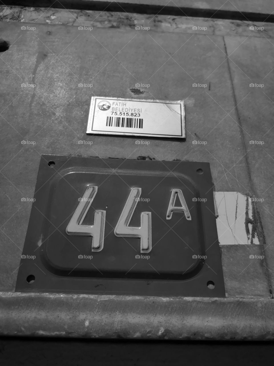 street number