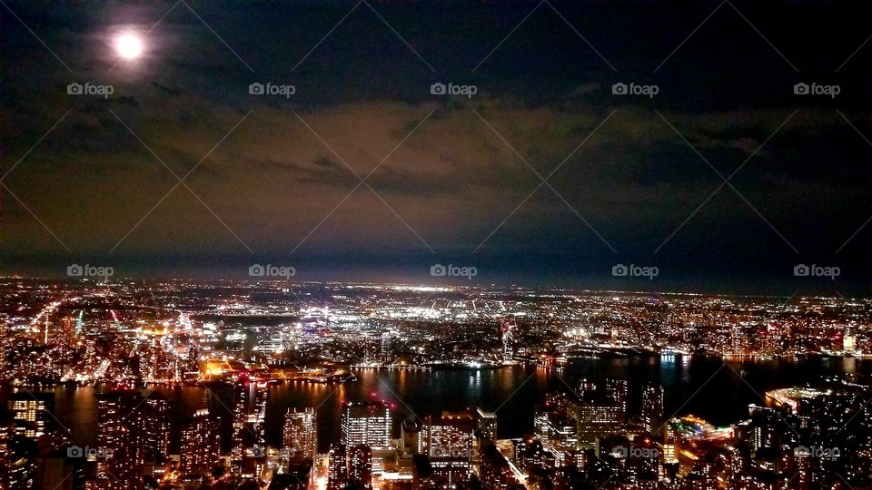 NYC from top of Empire State Building