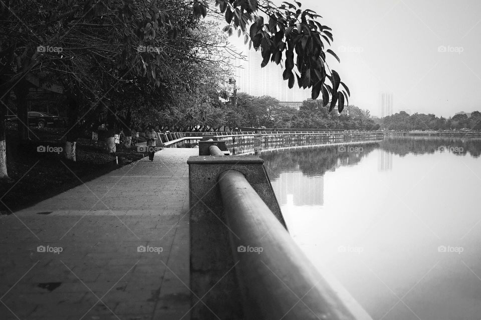 Strolling By River Jin