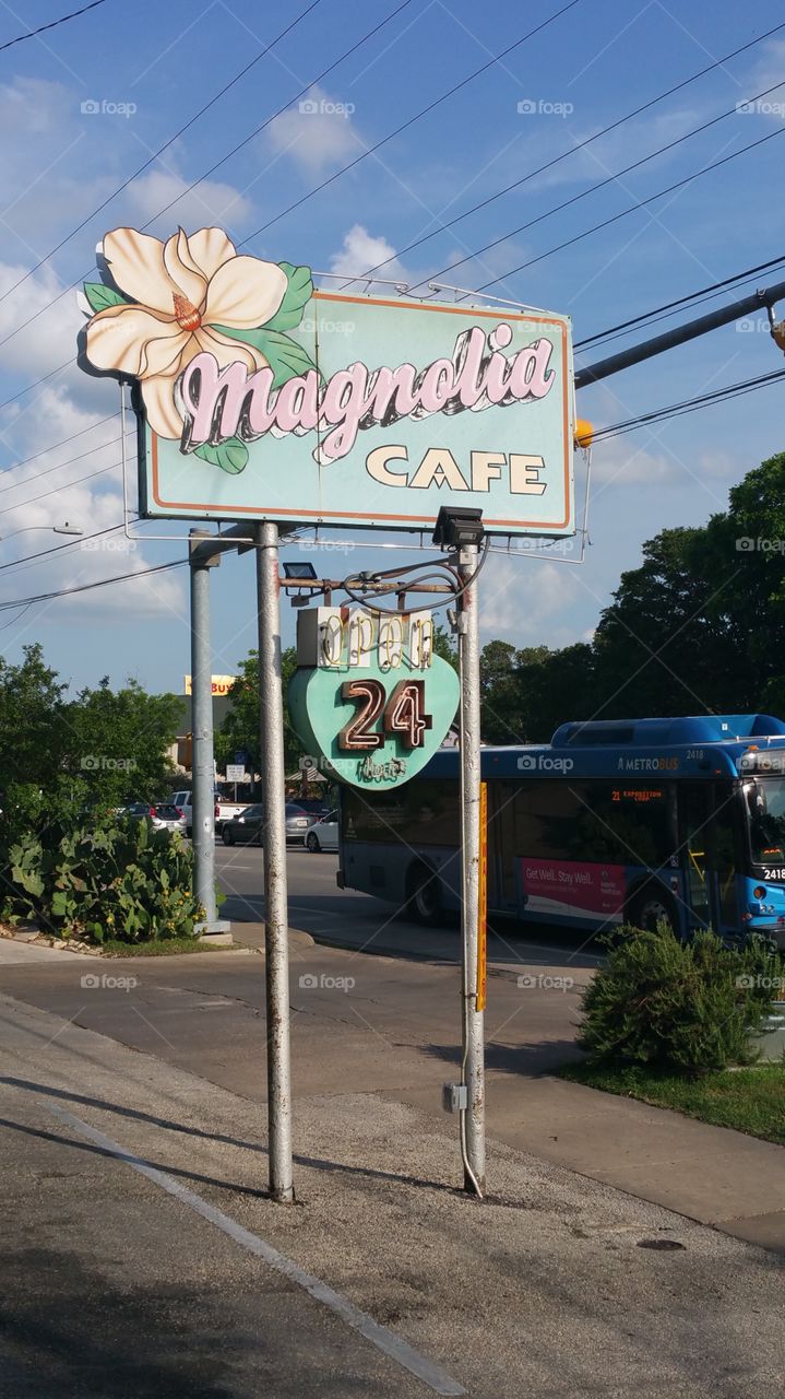 Magnolia's. I was having lunch in Austin.