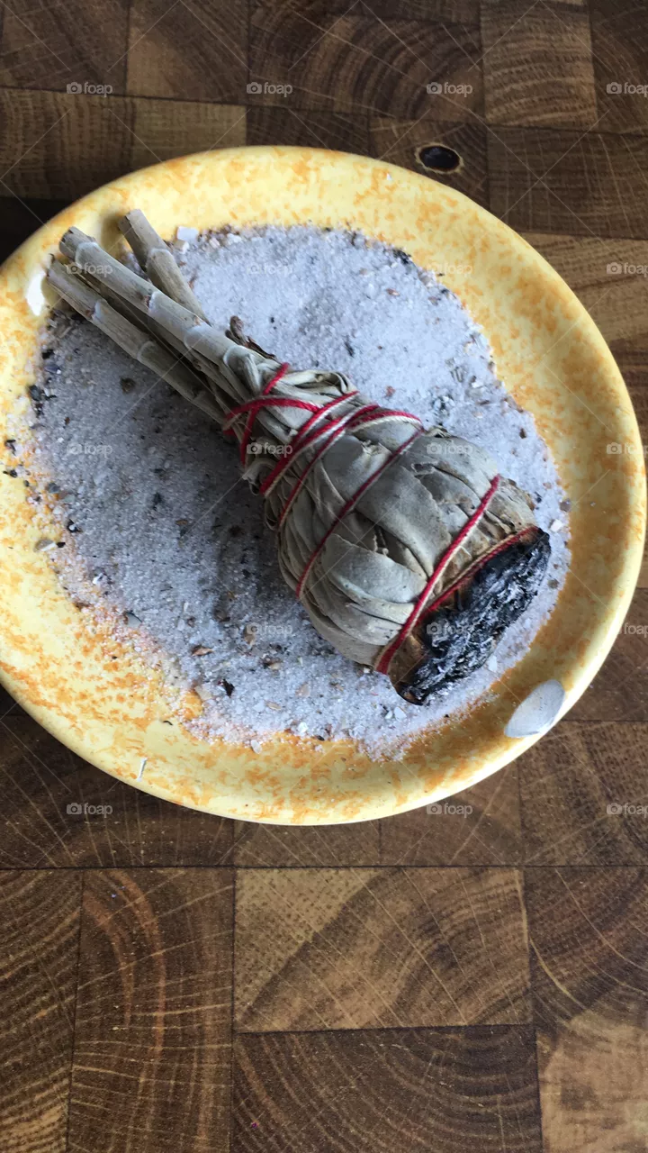 Sage Herb Meditating Tool