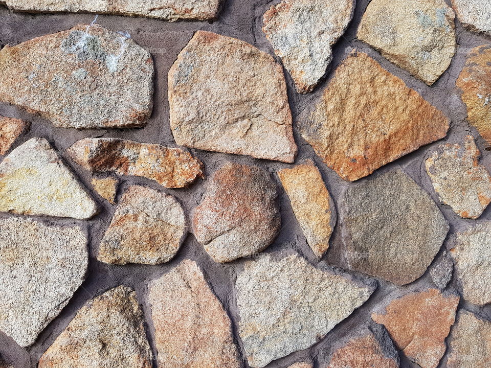 textured cobblestones
