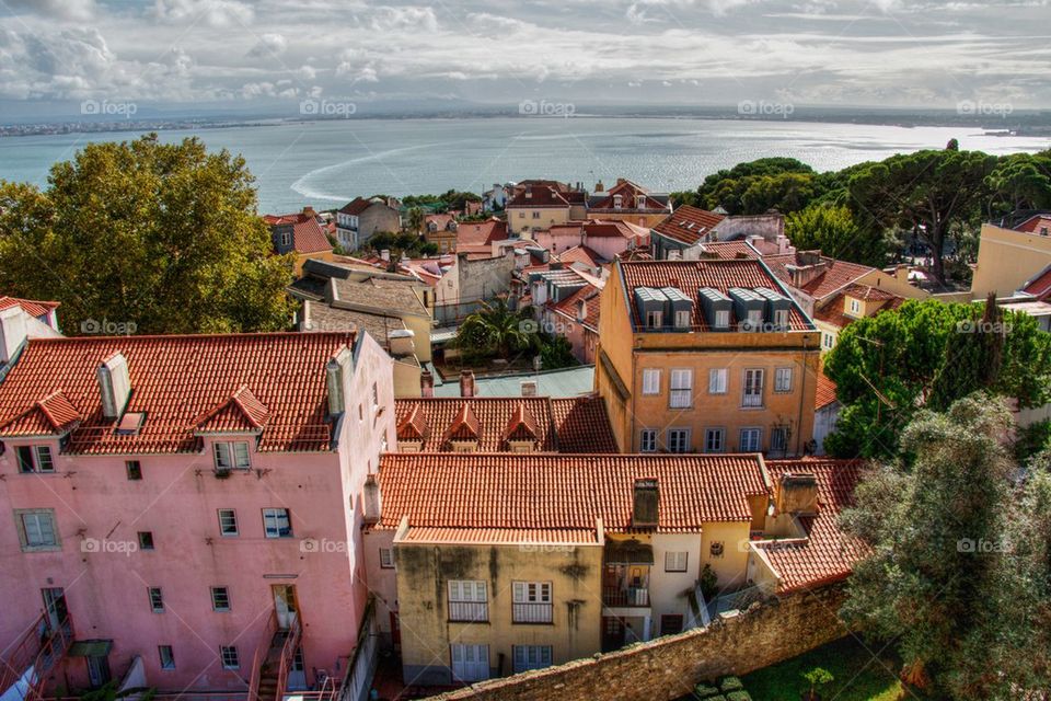 Lisbon skyline 