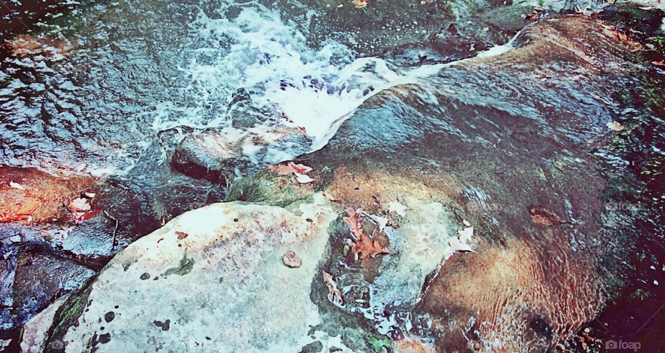 small waterfall view