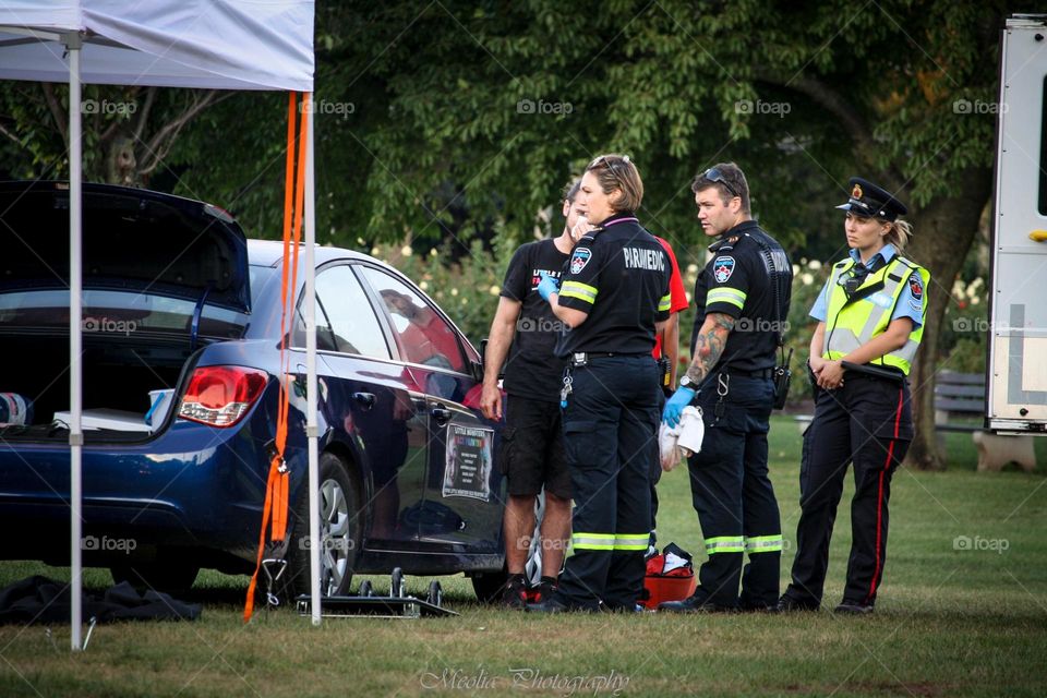 Women paramedics