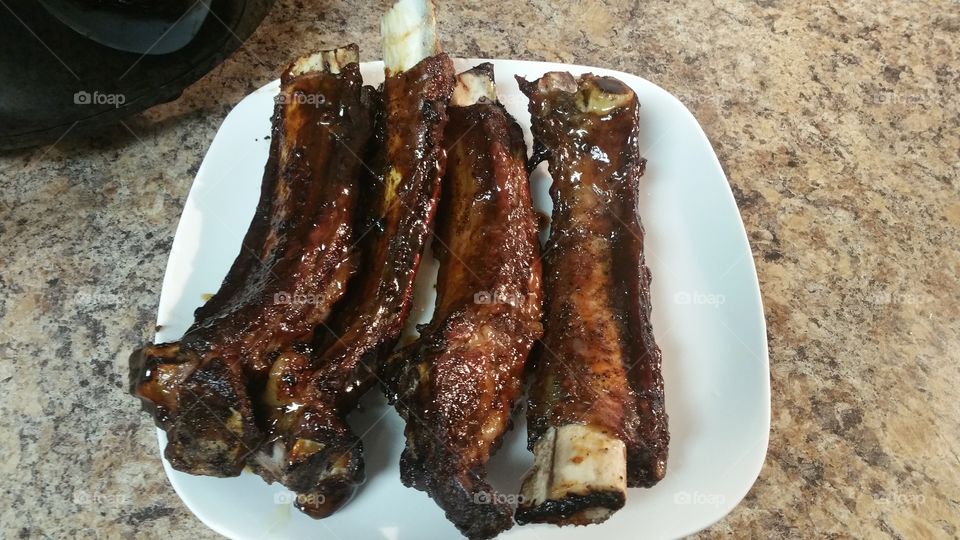 airfryer BBQ Beef Ribs