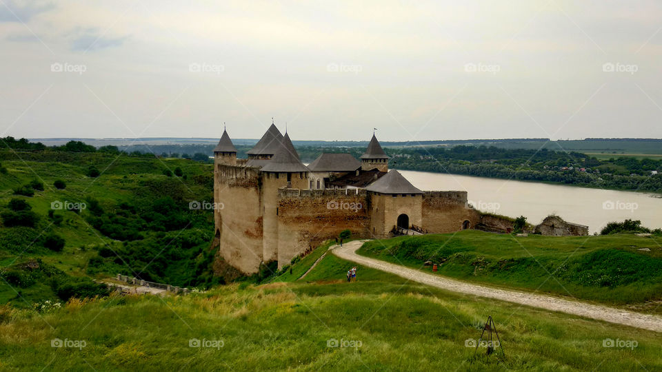 fortress in the village of Khotyn