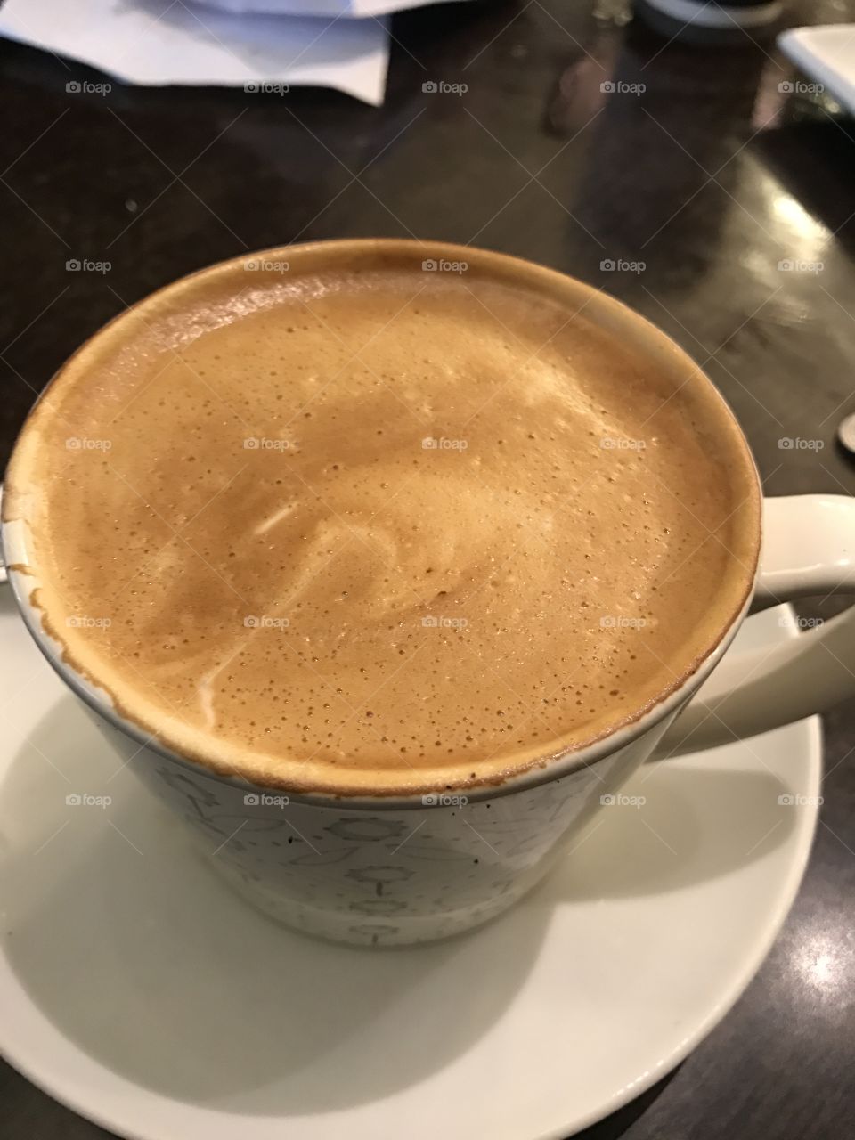 a lovely strong cup of coffee 