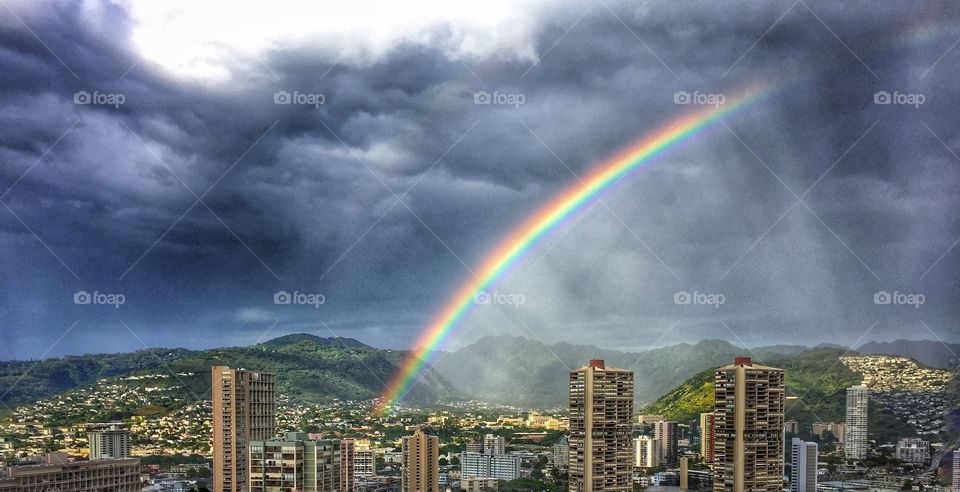 Honolulu rainbow