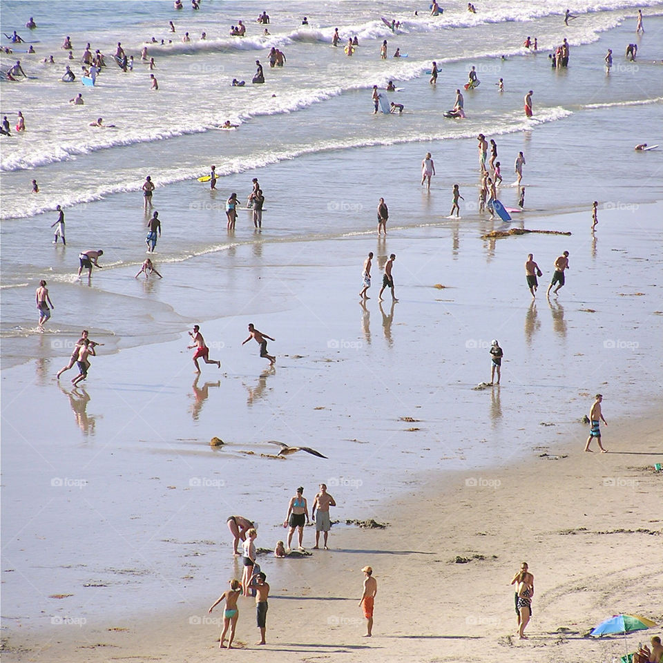 beach ocean people summer by sightline