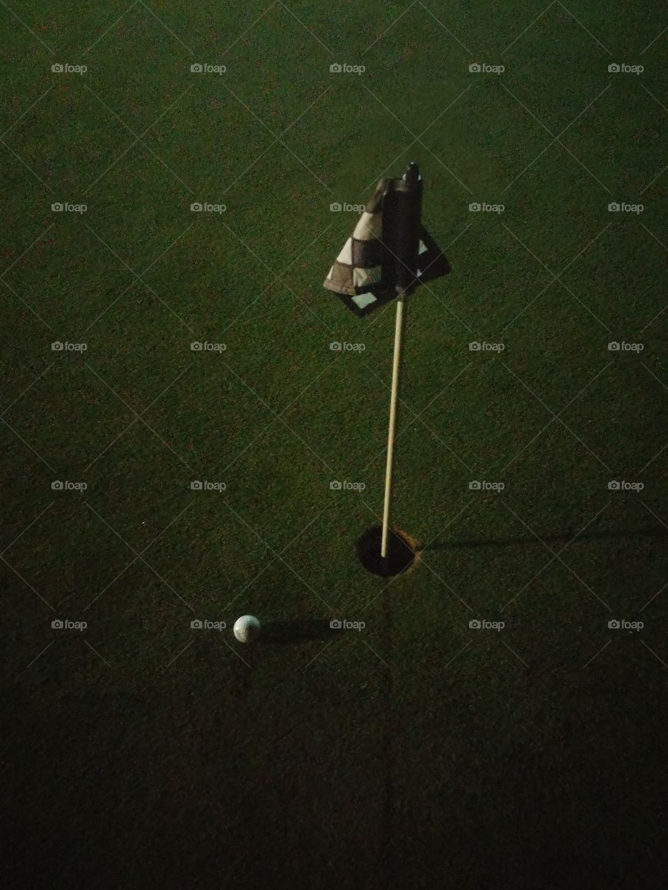 Golf at night