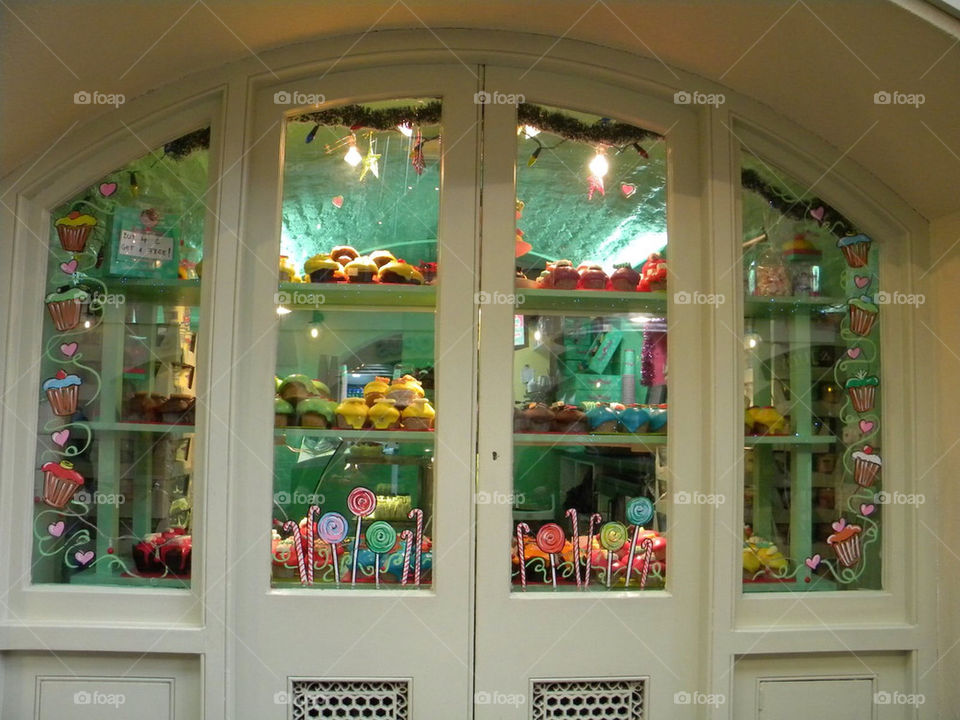cupcakes colors window candy by shelibeli