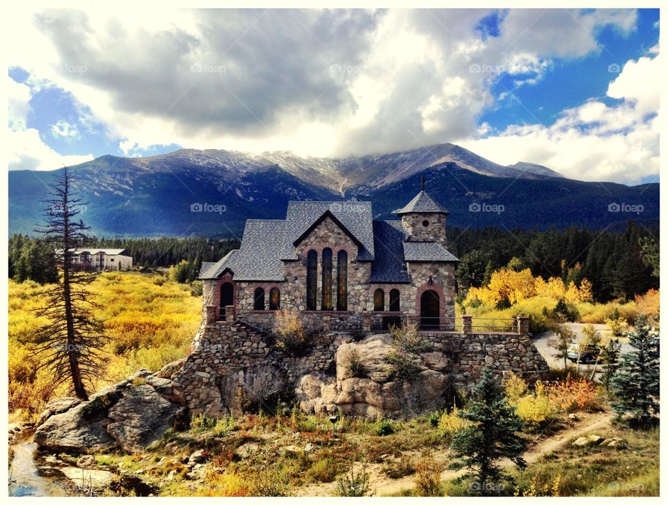 Mountain Retreat. Catholic mountain retreat in the Rocky Mountains 