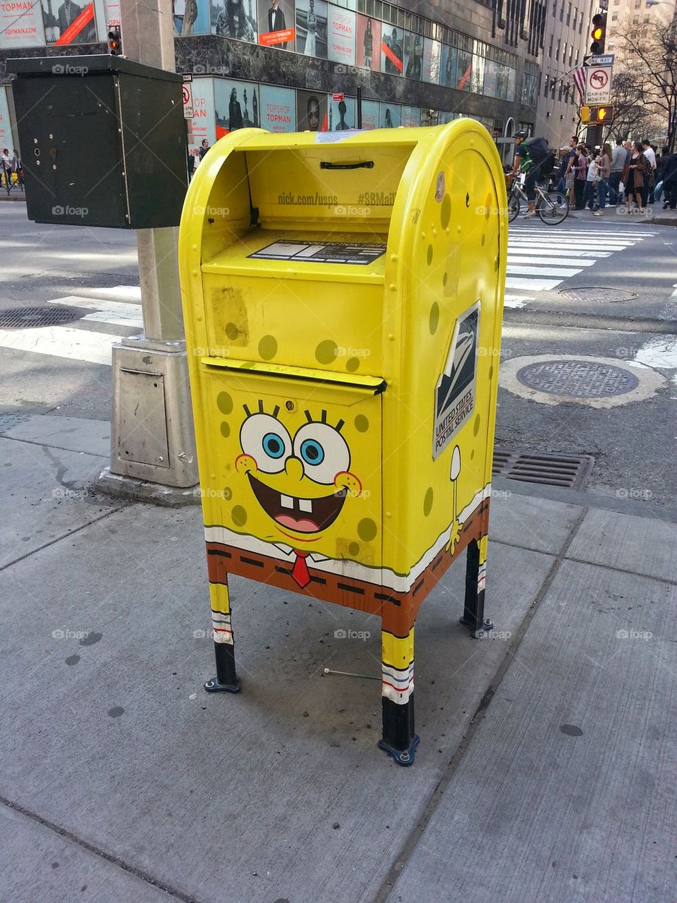 Spongebob mail box