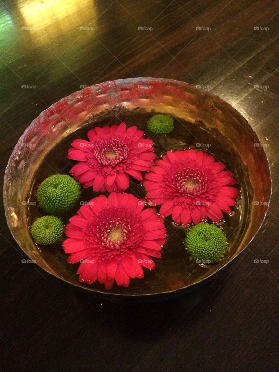 Flowers in a bowl