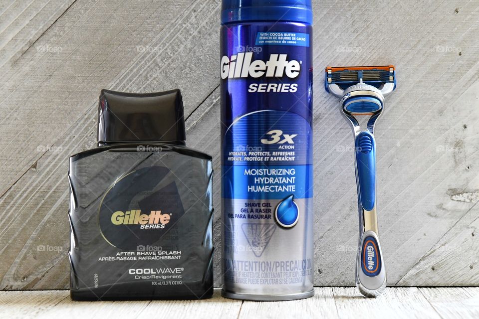 Gillette shaving products