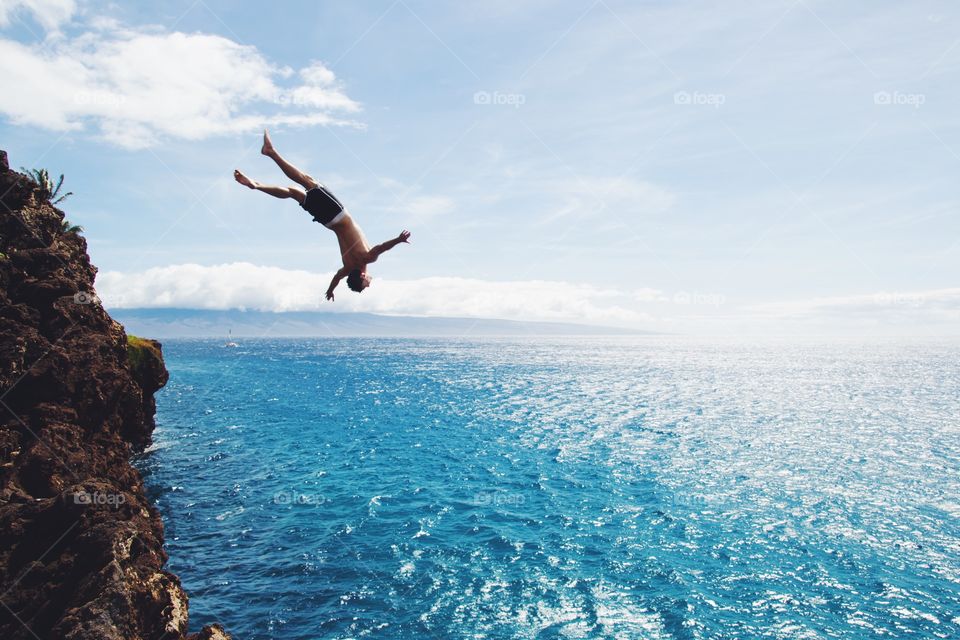Skydiving without a parachute
