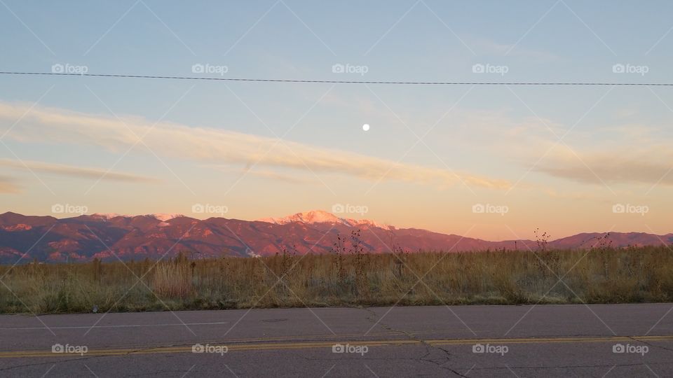 Landscape, No Person, Sky, Sunset, Travel