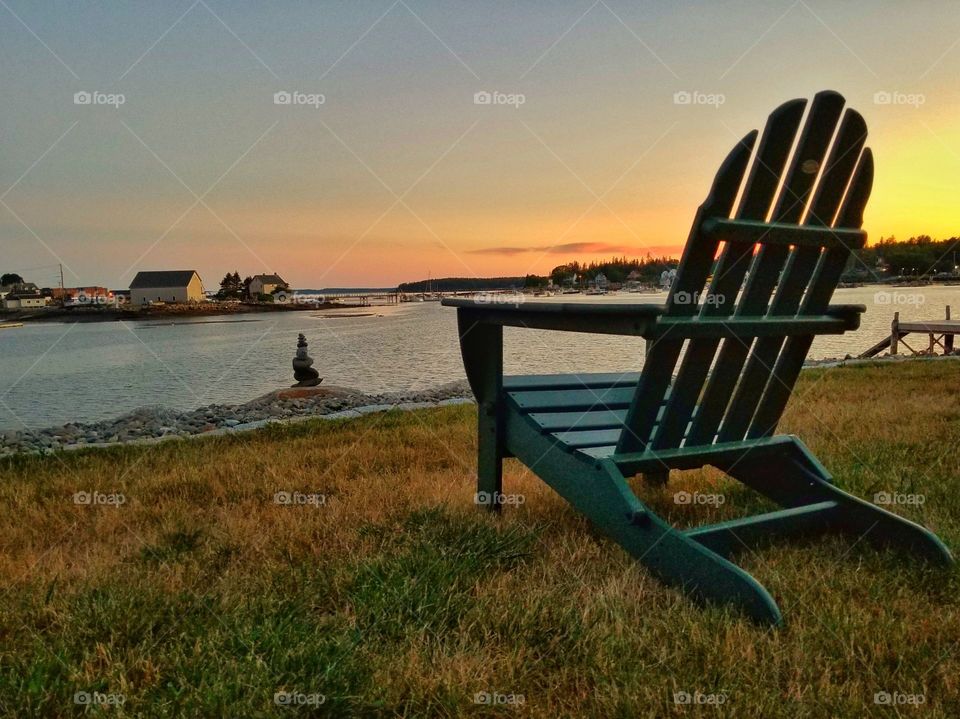 sunset chair