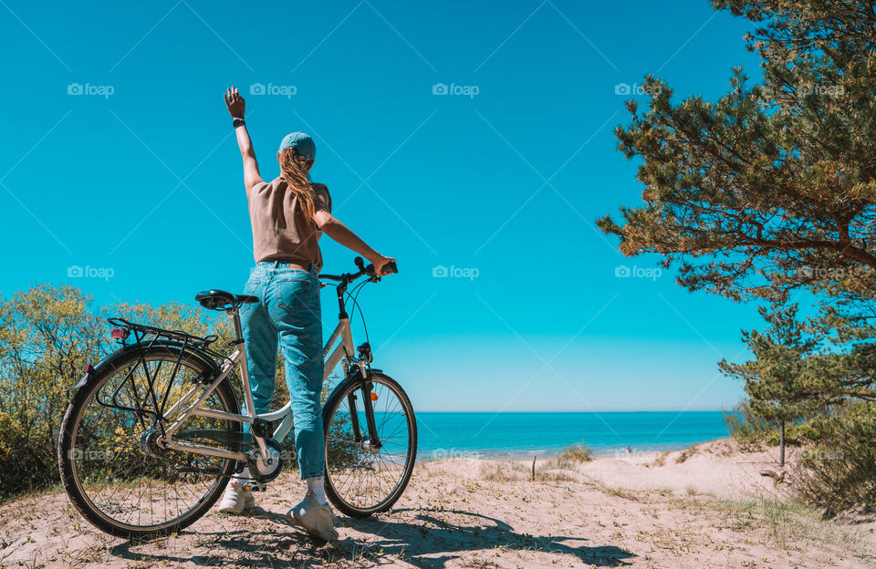 Summer has a full package - nature, bikes, beach, sea, and sunny, warm days.