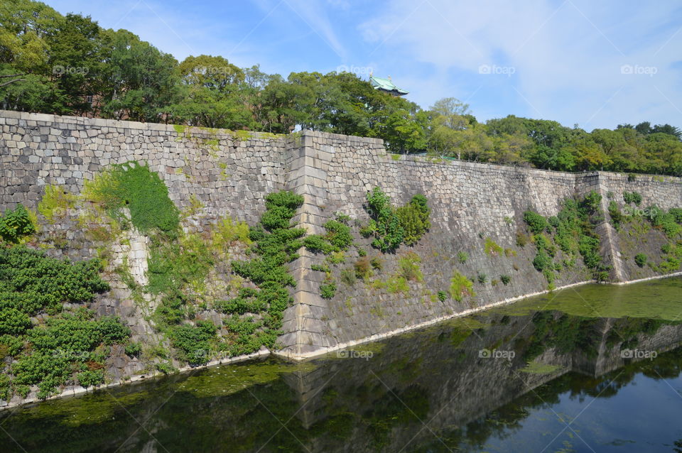 Japanese Castle Wall