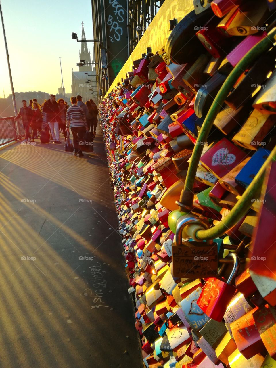 Love Bridge in Cologne