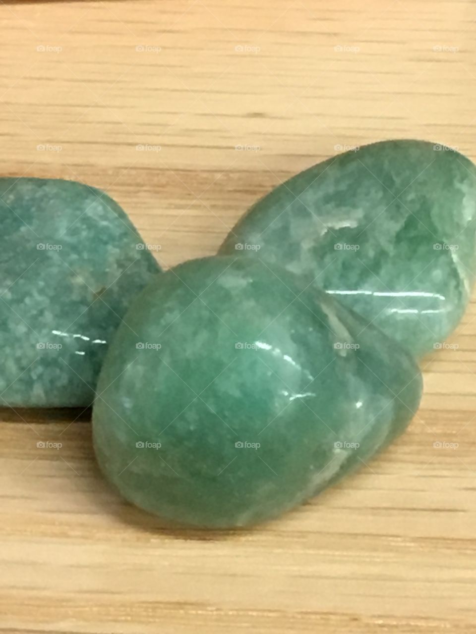 Green stones 