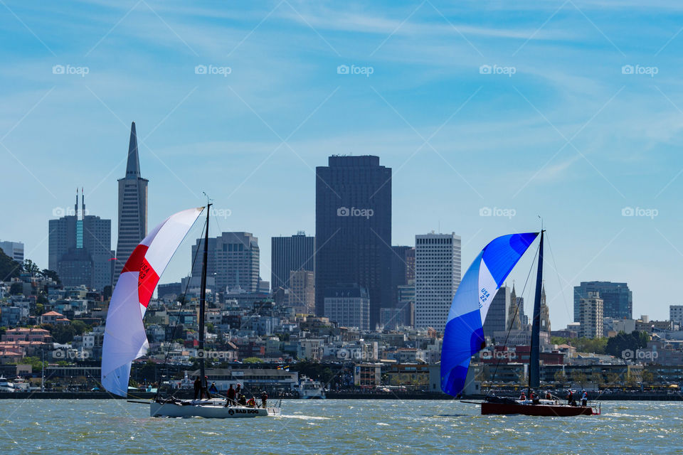 Spinnakers and the City