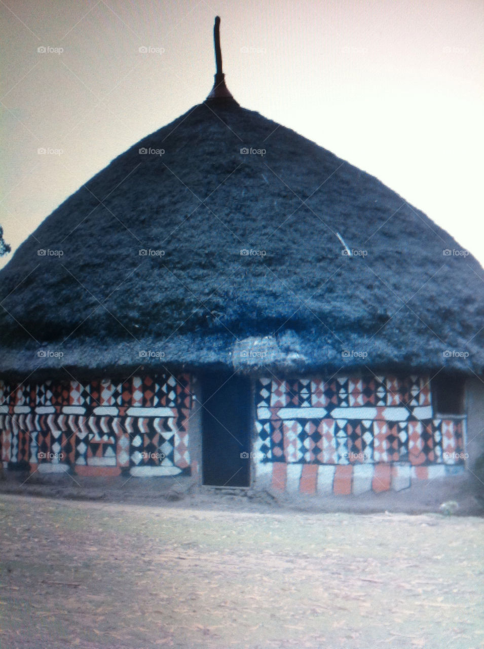 local house made of mud ethiopia africa by flybye