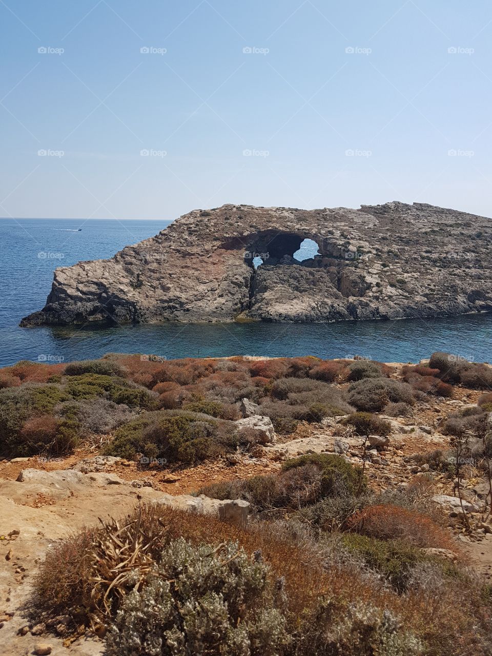 Blue lagoon, Comino Island, Malta
