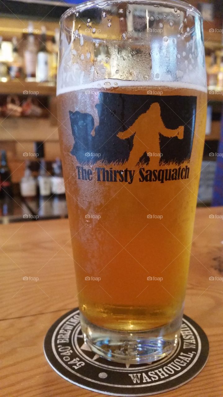 The Thirsty Sasquatch