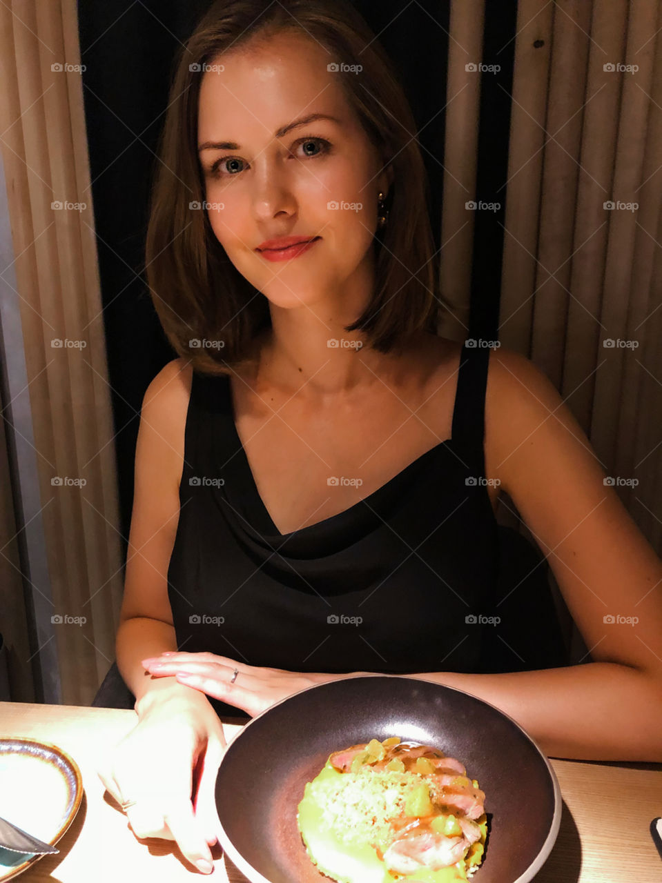 Girl for food