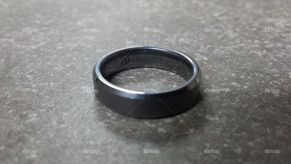 Tungsten Steel Wedding Ring