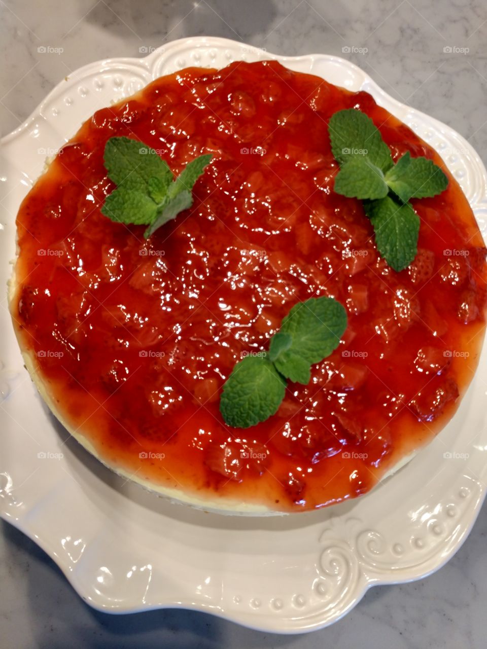 strawberry cheesecake