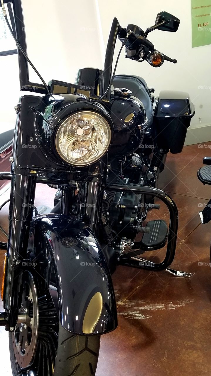 Harley-Davidson made to look retro