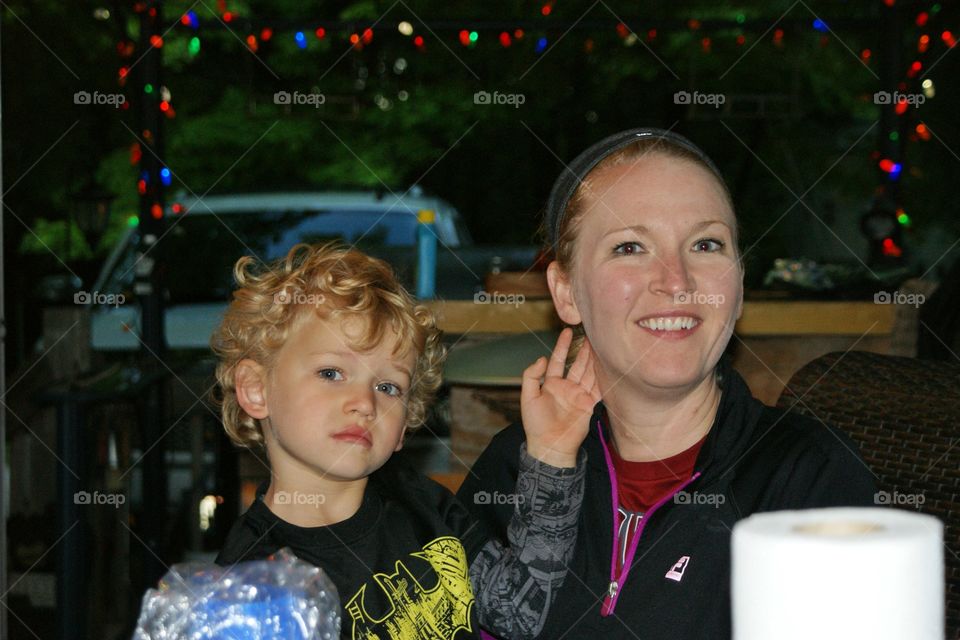 Owen and mom